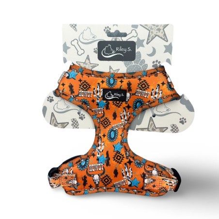 Dog Harness, Color: Howdy, Size: X-Small