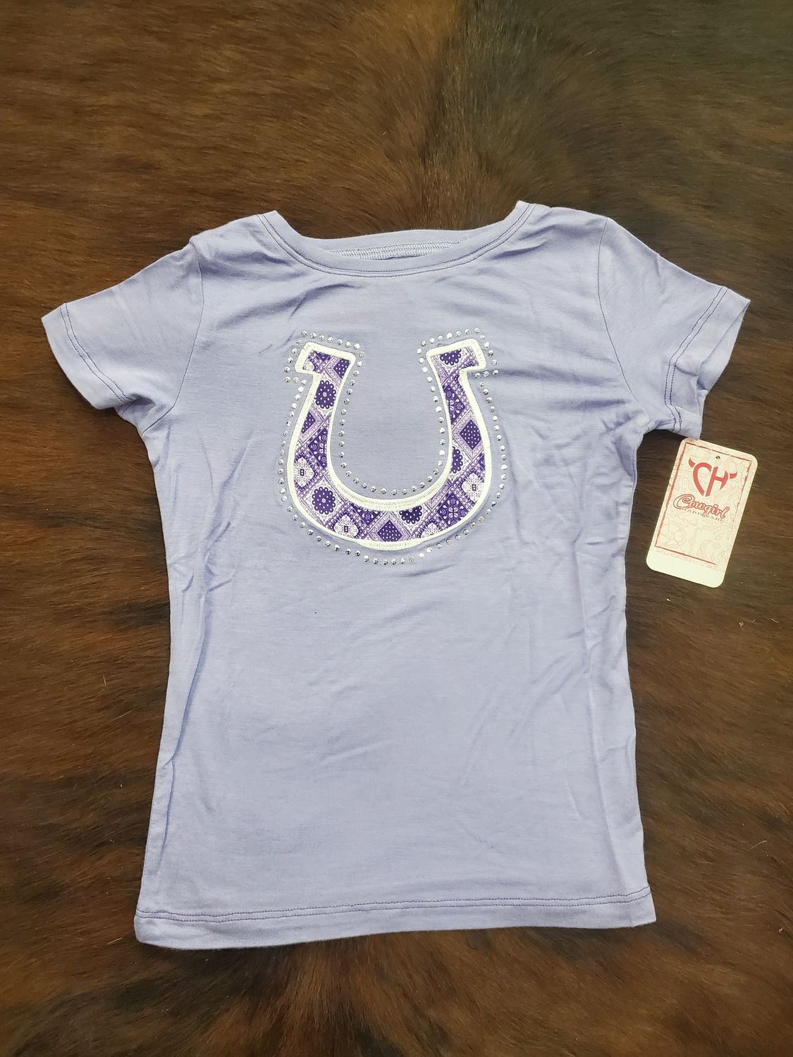 Bandana Horseshoe Crew Neck SS Tee