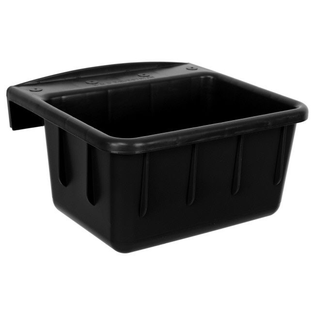 Wall or Fence Feeder, Color: Black