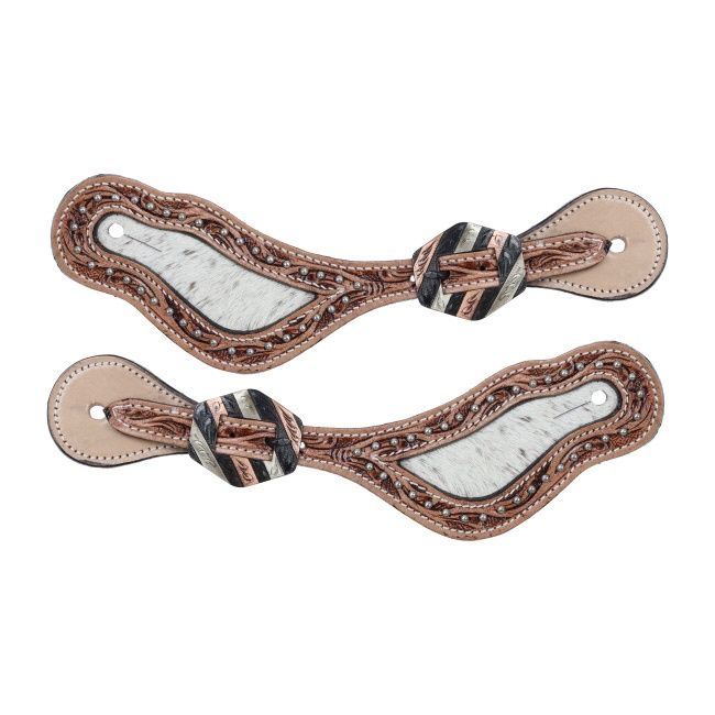 Ladies Silver Edge Spur Strap