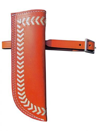 Buckstitch Leather Flag Carrier