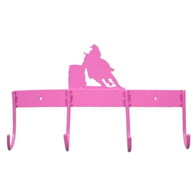 4 Hook Tack Rack with Barrel Horse