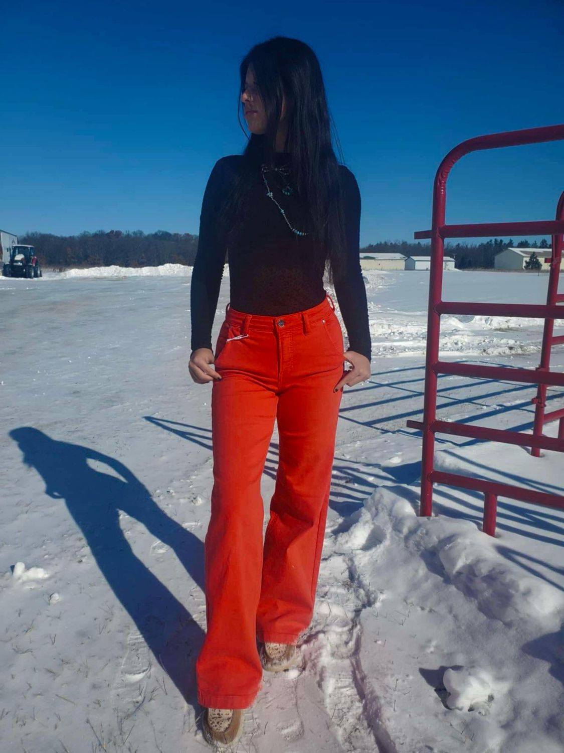 High Rise Wide Leg Jeans