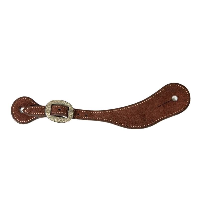 Men&#39;s Chocolate Roughout Spur Strap