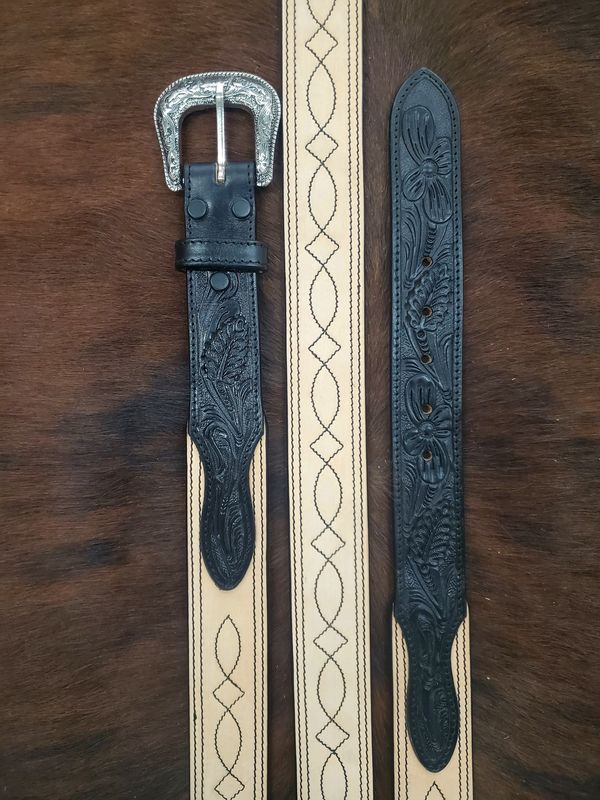 Nocona Roughout Bootstitch Belt