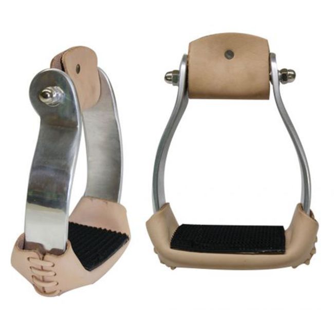 Large Aluminum Sure Grip Stirrups