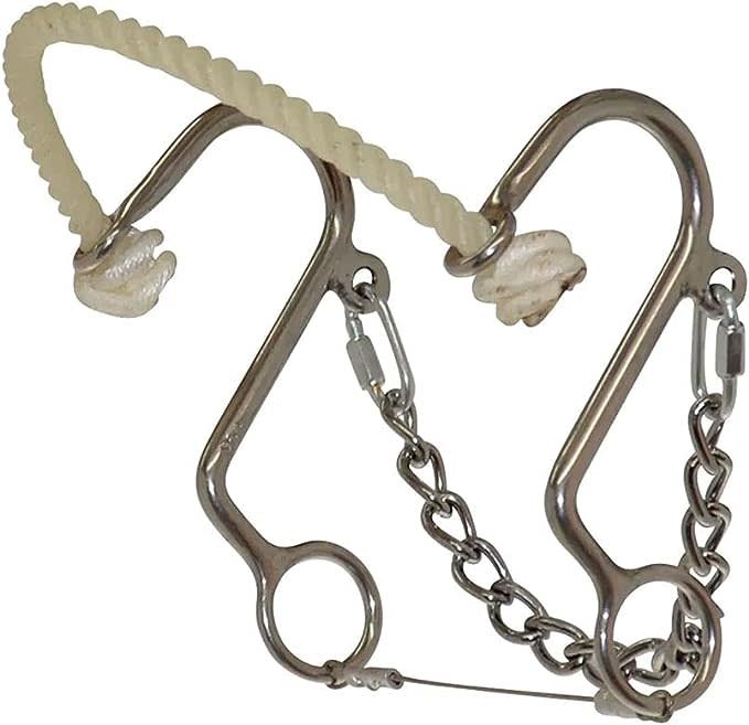 Diamond R Little S Rope Nose Hackamore