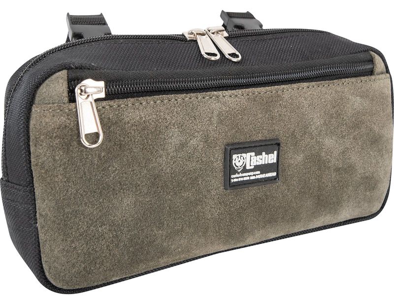 Small Pommel Bag, Suede