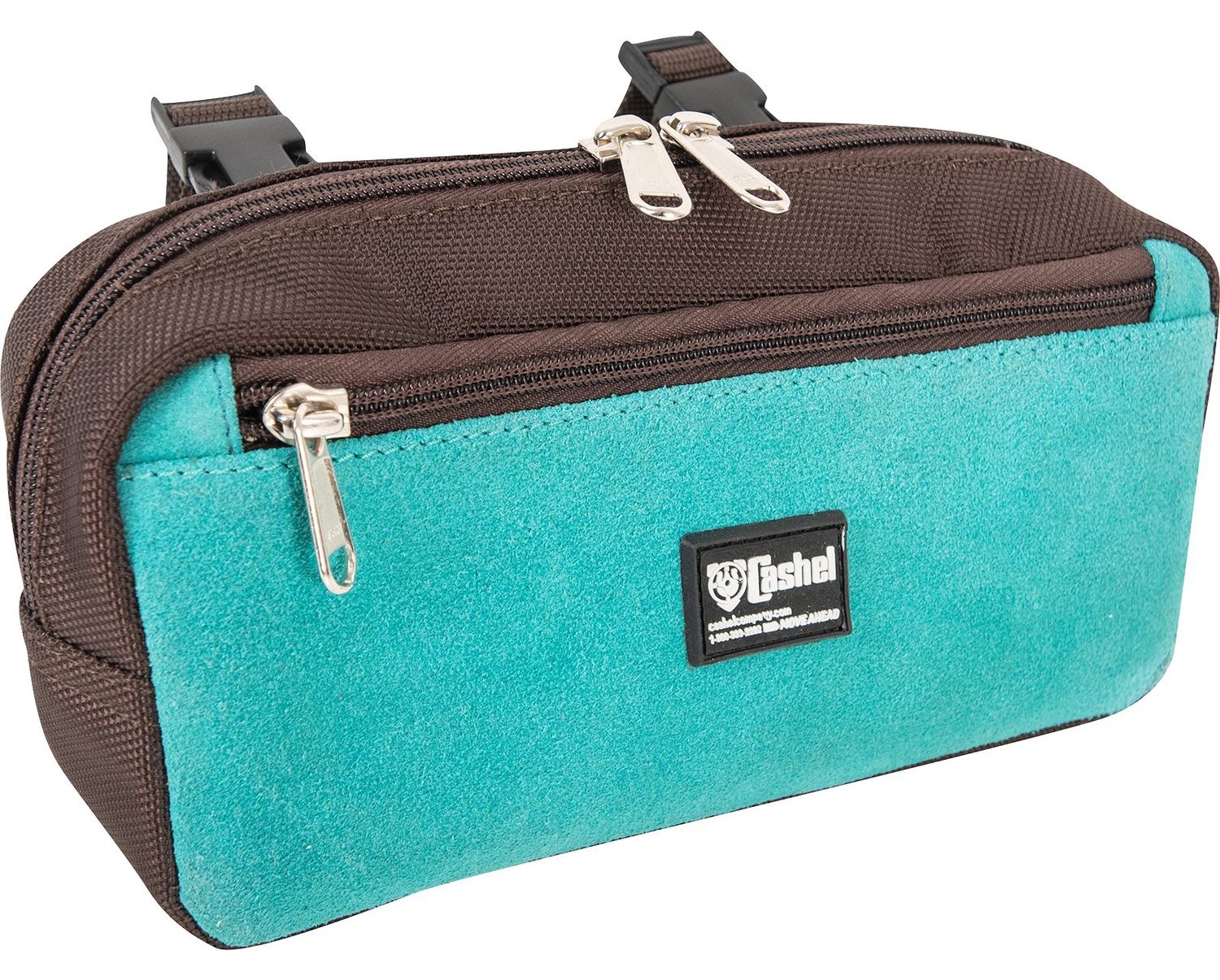 Small Pommel Bag, Suede, Color: Mint