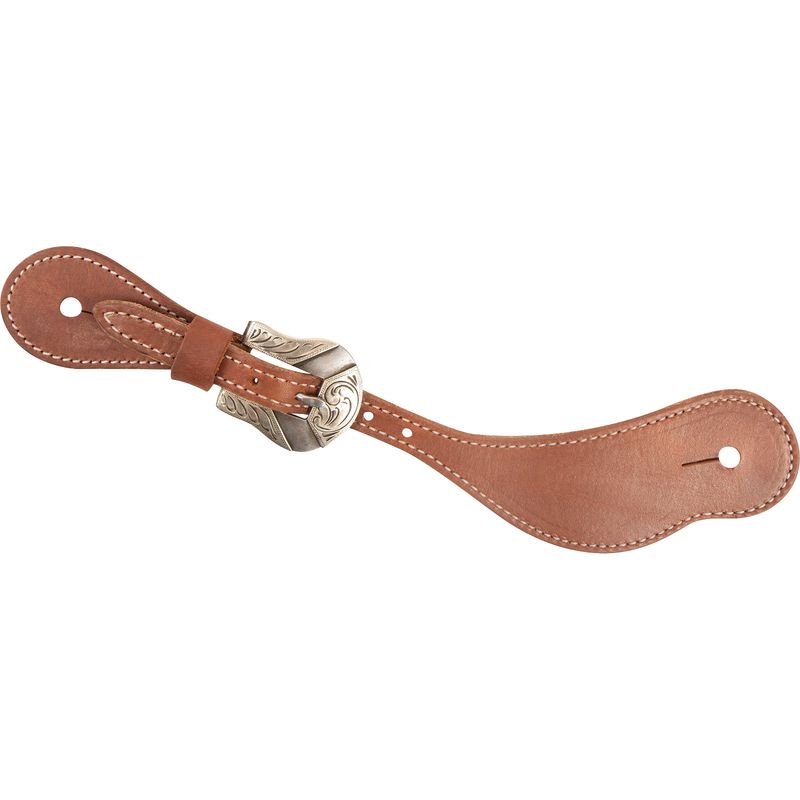 Cowboy Harness Spurstraps with Deadwood Buckle