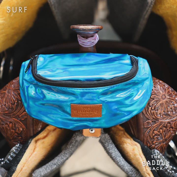 Holographic Saddle Sack Pro, Color: Surf