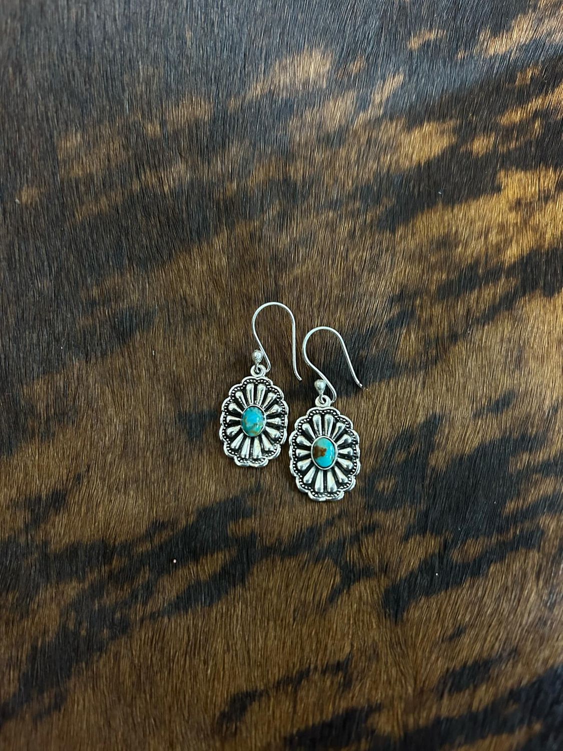 Concho Hook Earrings