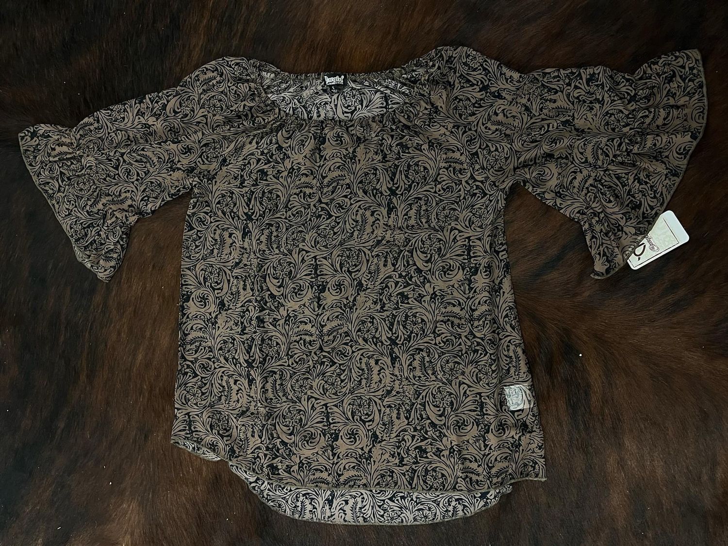 Tooled Chiffon