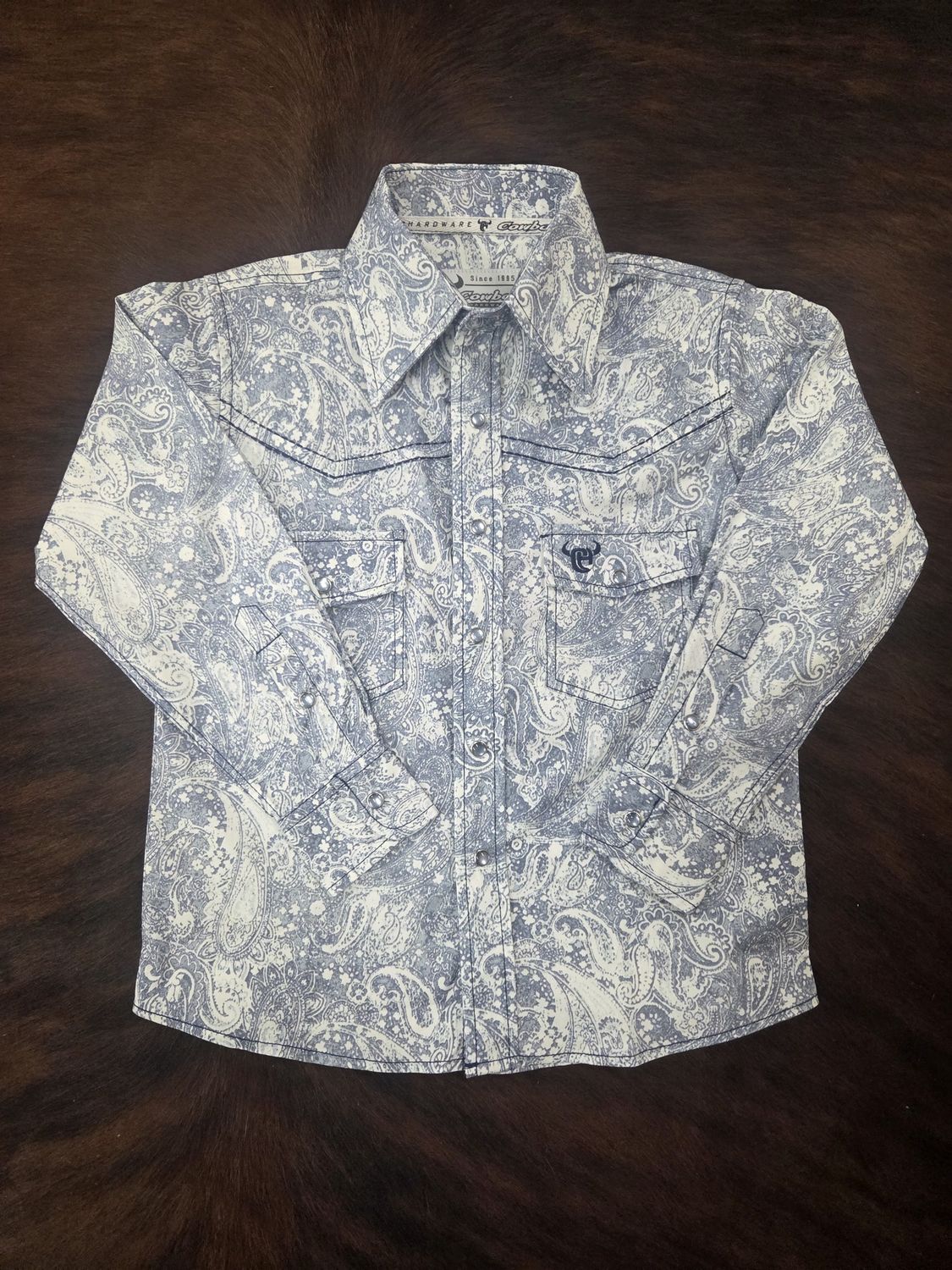 Paisley Print LS
