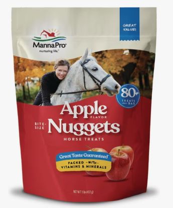 Apple Bite-Size Horse Nugget Treats, Size: 1 LB.