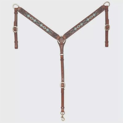 Buckskin Beaded Breast Collar