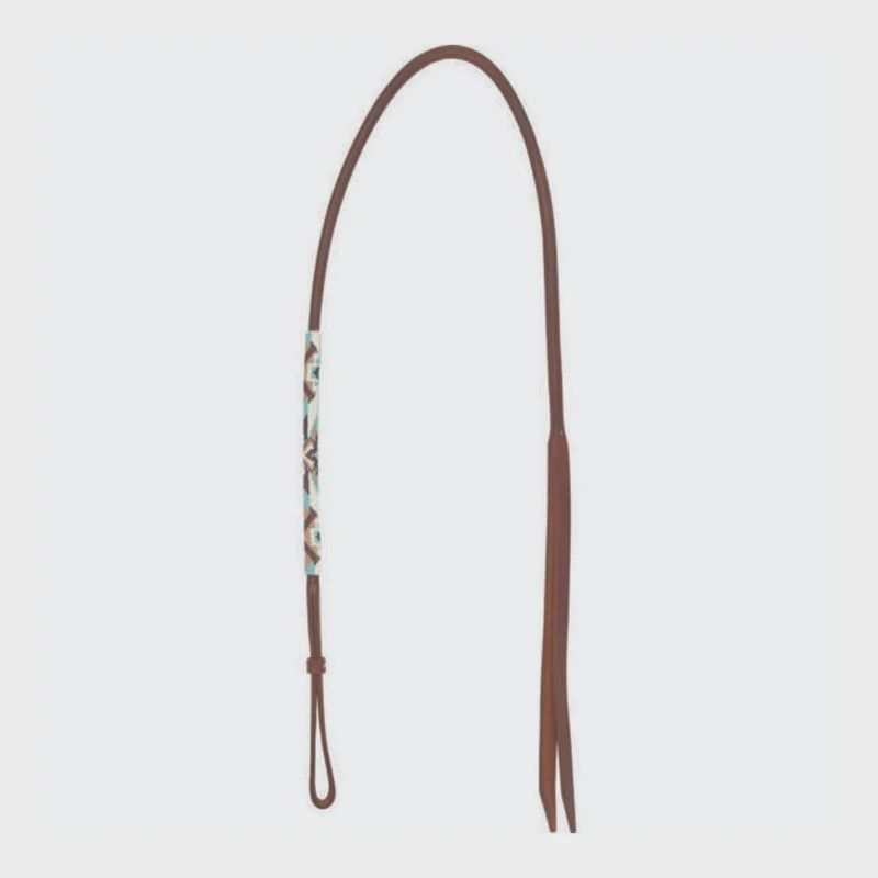 Buckskin Beaded Over and Under