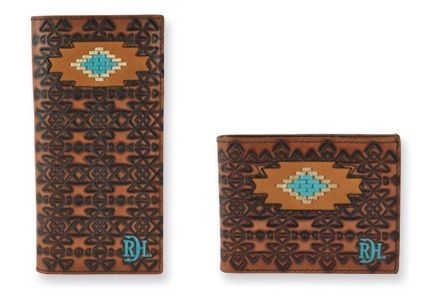 Medallion Laced Wallet-Various Sizes!