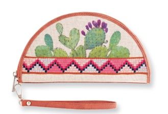 Prickly Pear Cactus-Semicircle