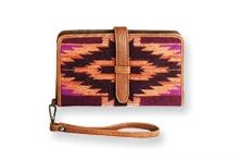 Large Aztec Blanket Wallet