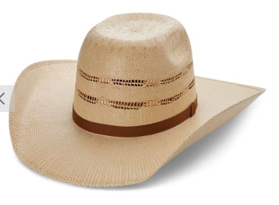 Twister Youth Two Toned Brick Straw Hat
