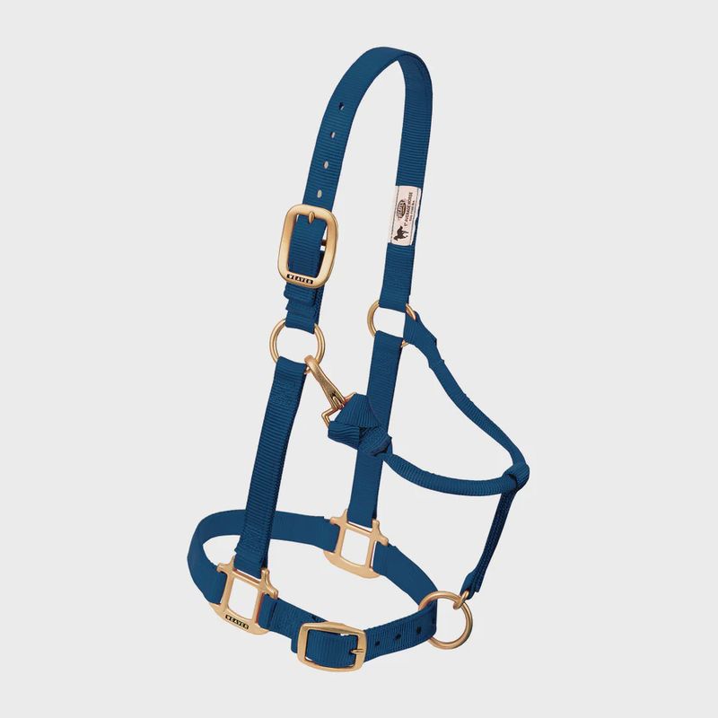Weanling Original Adjustable Chin and Throat Snap Halter, 3/4"