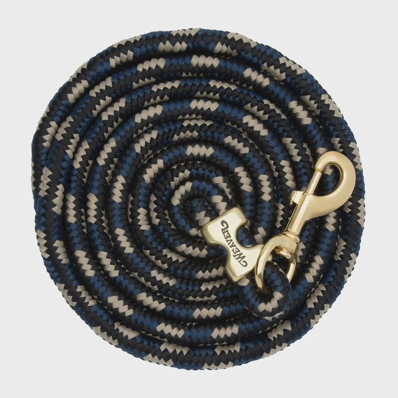 Poly Lead Rope with a Solid Brass 225 Snap