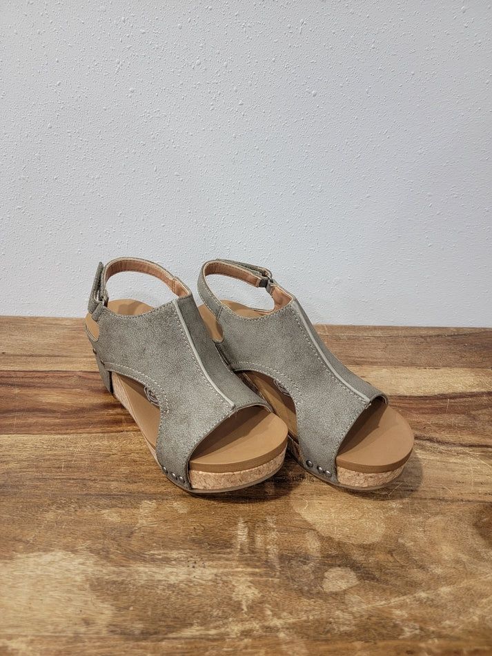The Isabella Wedge Sandal