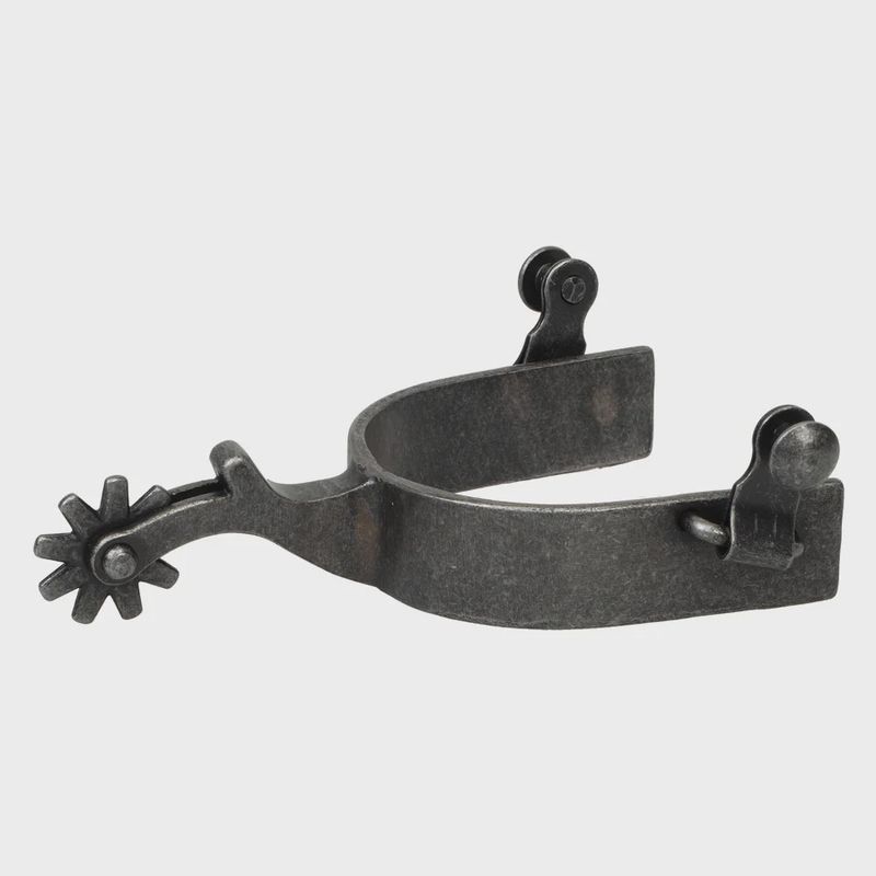 Men&#39;s Brushed Stainless Steel Spur