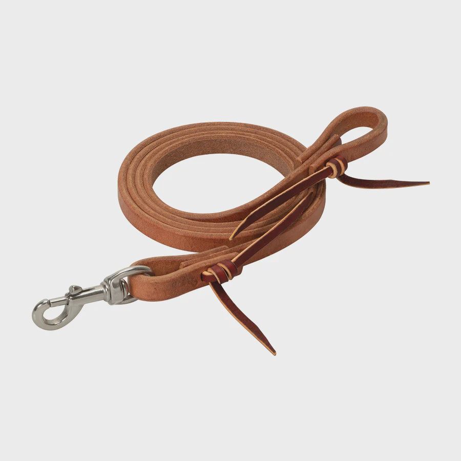 Pony Single-Ply Heavy Harness Roper Rein, 5/8&quot; x 5-1/2&#39;