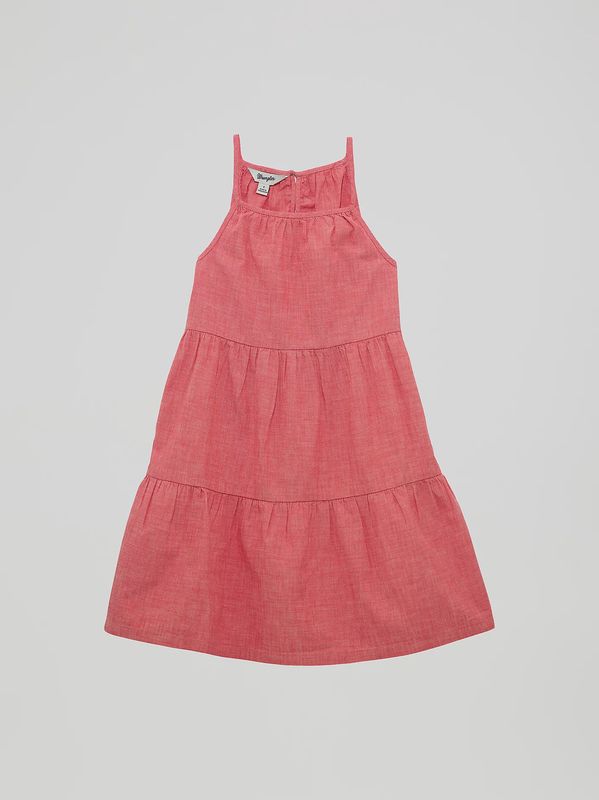 Girl's Tiered Tank Maxi Dress