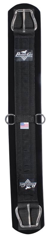 SMx Western Cinch, Color: Black, Size: 14&quot;