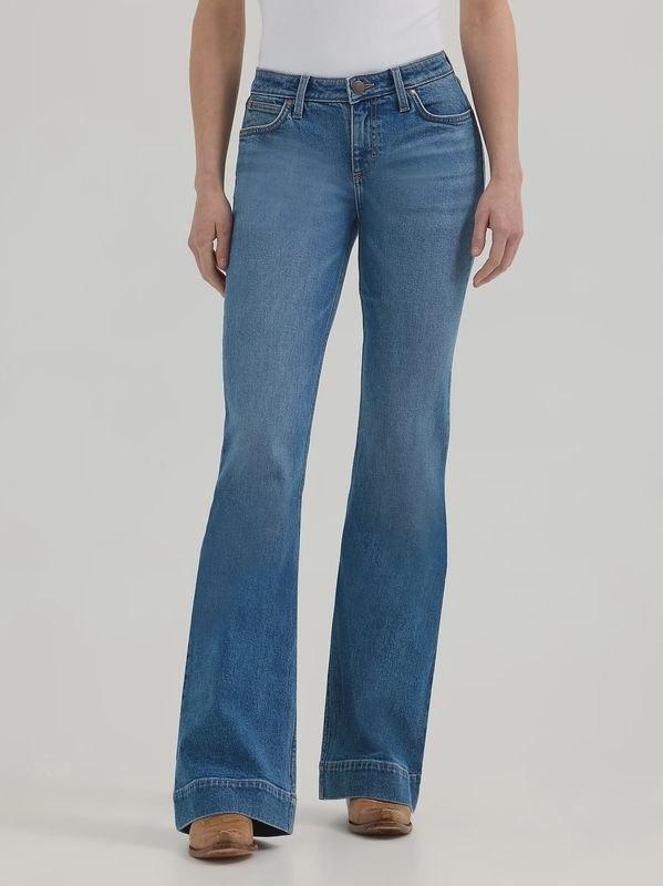 Wrangler Retro® Mae Wide Leg Trouser Jean-In Allison