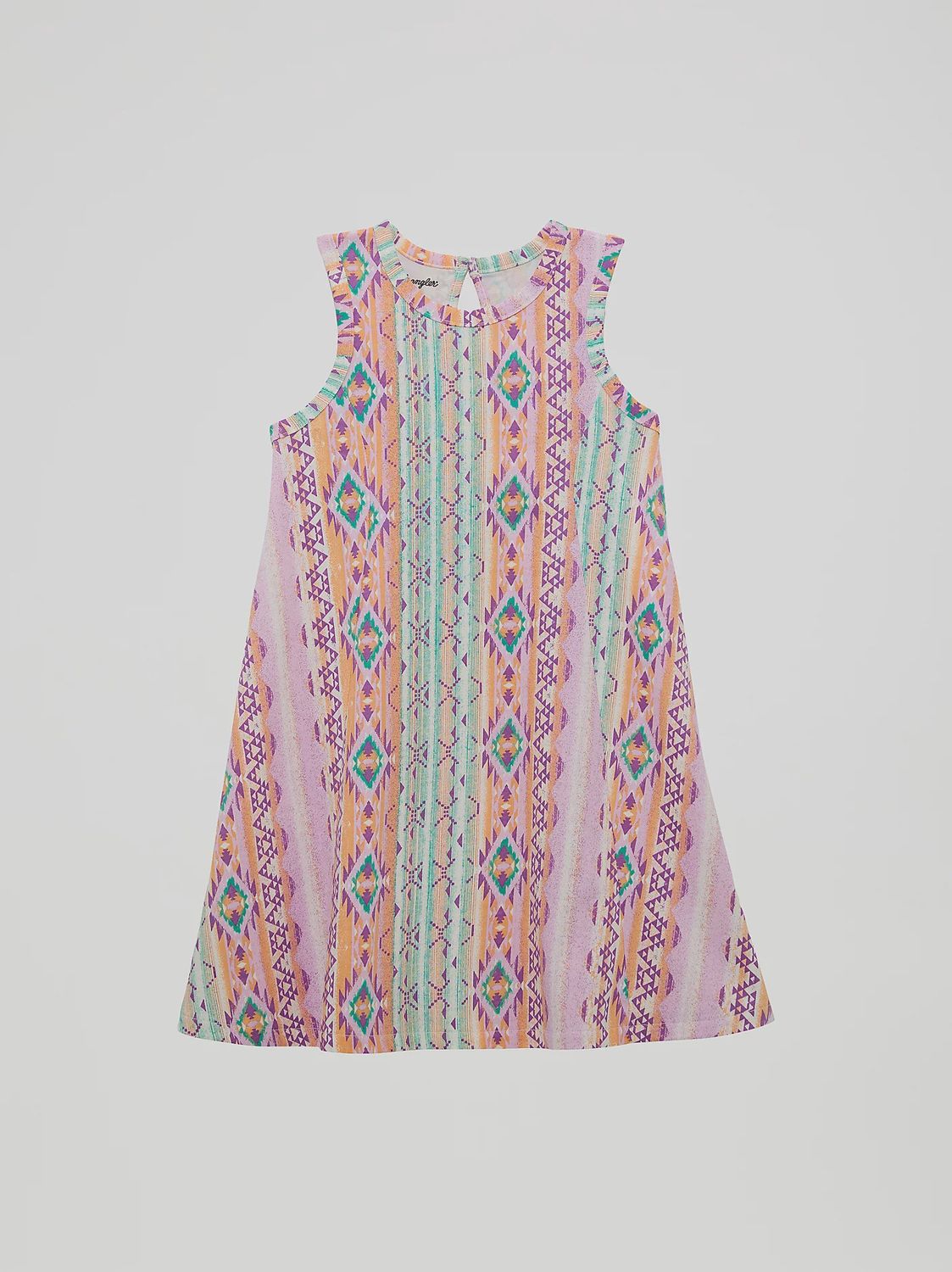 Western Sleeveless Swing Dress