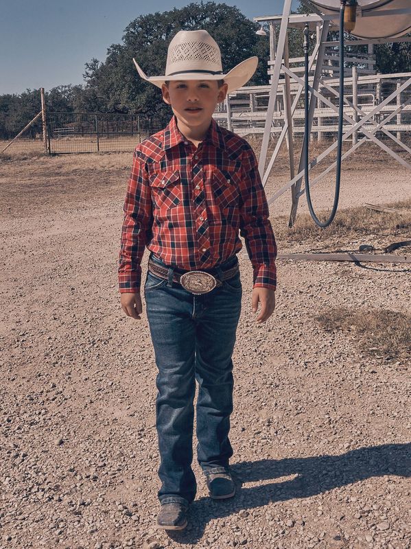Boy&#39;s Wrangler Retro Bootcut Jean