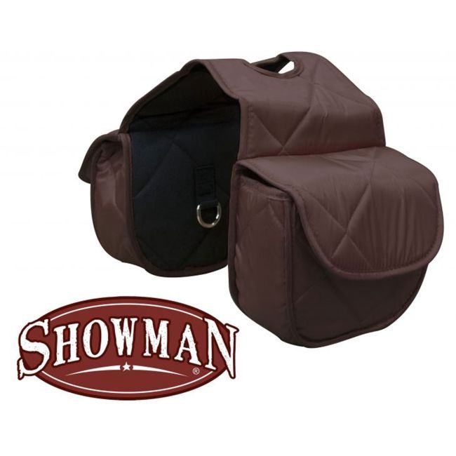 Insulated Quilted Nylon Horn Bag