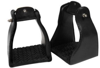 Leather Endurance Stirrup with Rubber Tread