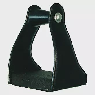 Ergo Balance™ Leather Covered Trail Stirrup