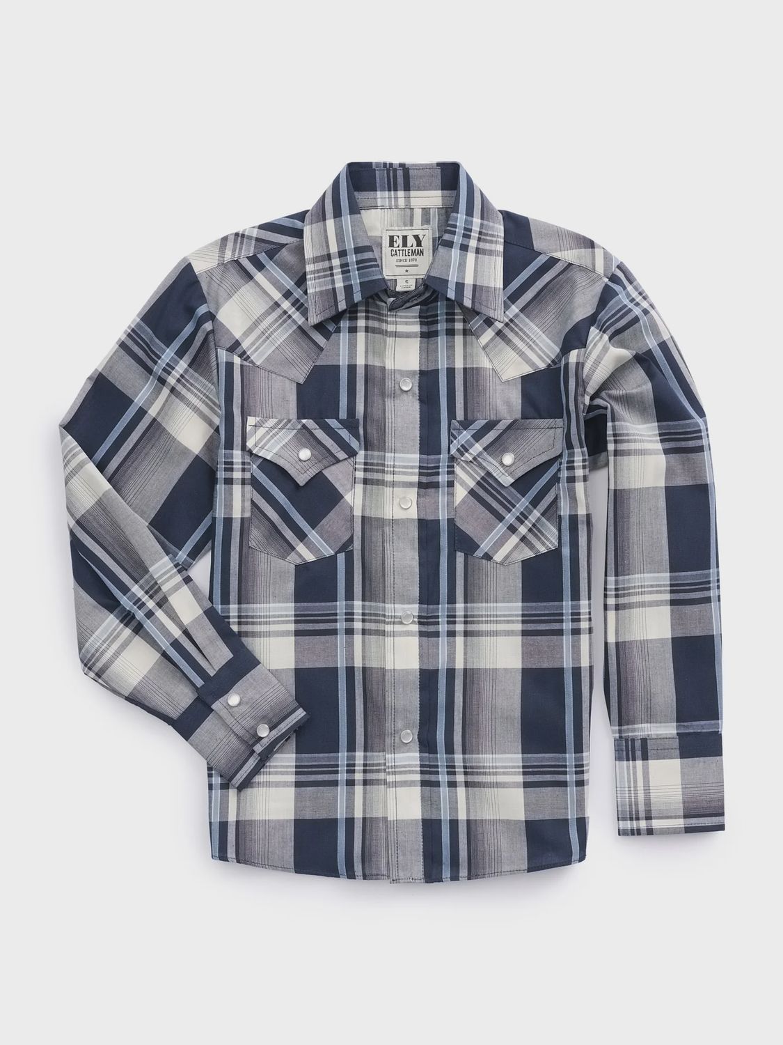Textured Plaid Western Snap Shirt-Various Colors!