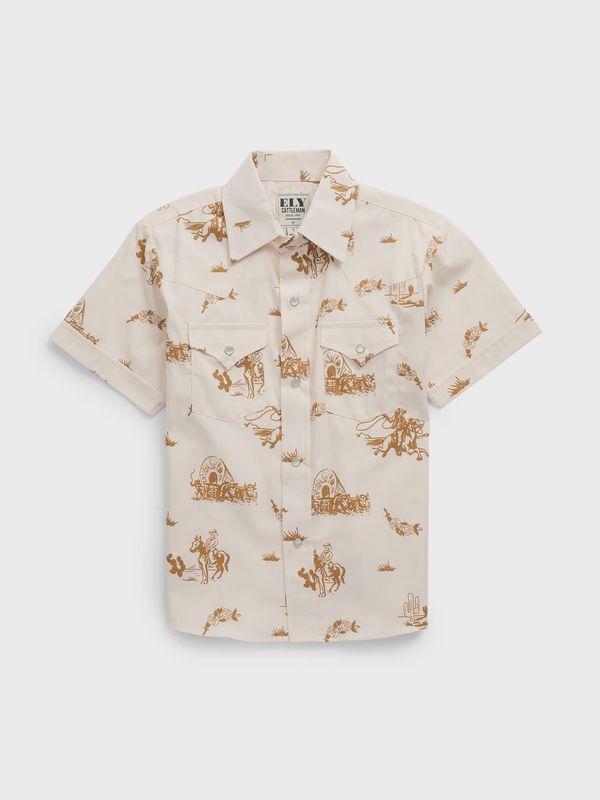 Cattleman Short Sleeve Snap Shirt-Assorted Colors!