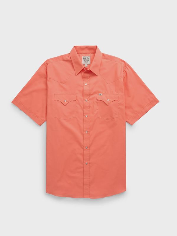 Cattleman Short Sleeve Solid Western Shirt