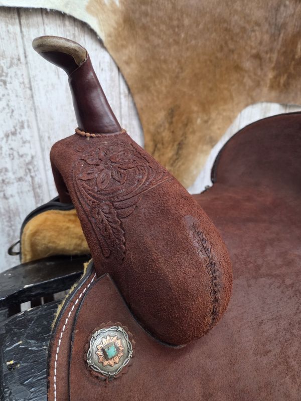 14.5" Wide CY Josey-Mitchell Renegade Barrel Saddle