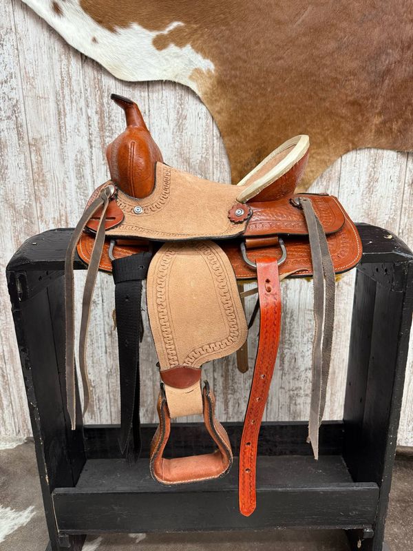 10&quot; Pony Bars Rancher Saddle-Youth