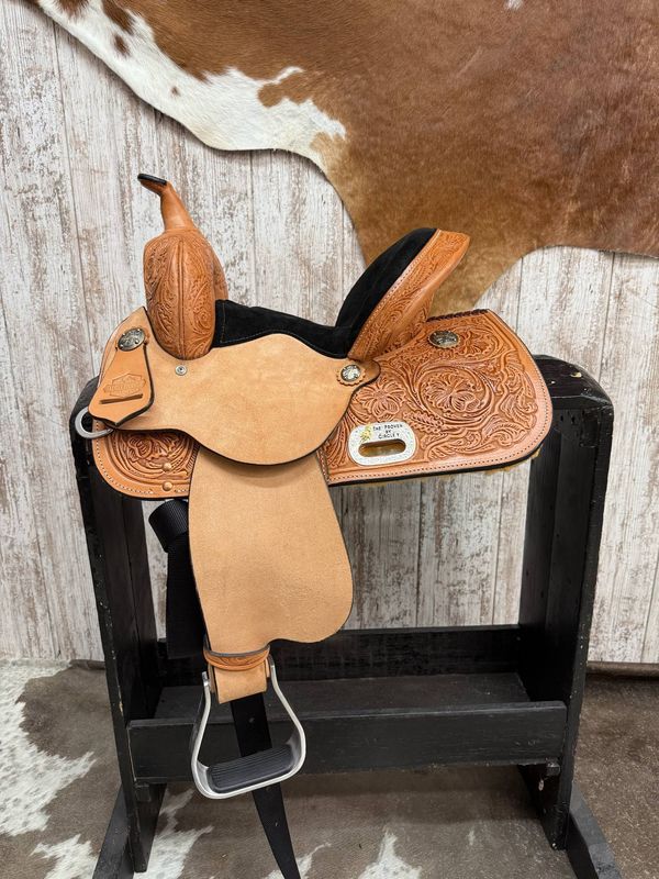 12&quot; Circle Y Mansfield Barrel Saddle - Wide Fit