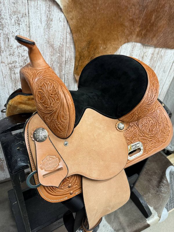 12" Circle Y Mansfield Barrel Saddle - Wide Fit