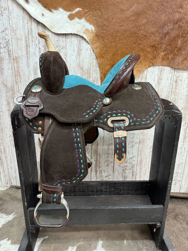 12&quot; Wide Fit CY Josey-Mitchell Lightspeed Barrel Saddle