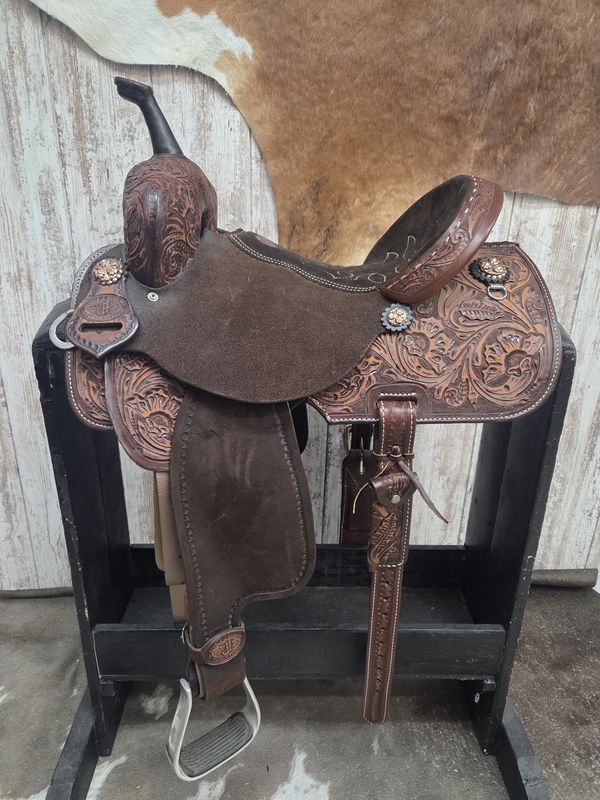 13.5&quot; Reg Bar Double J Pro Barrel Saddle