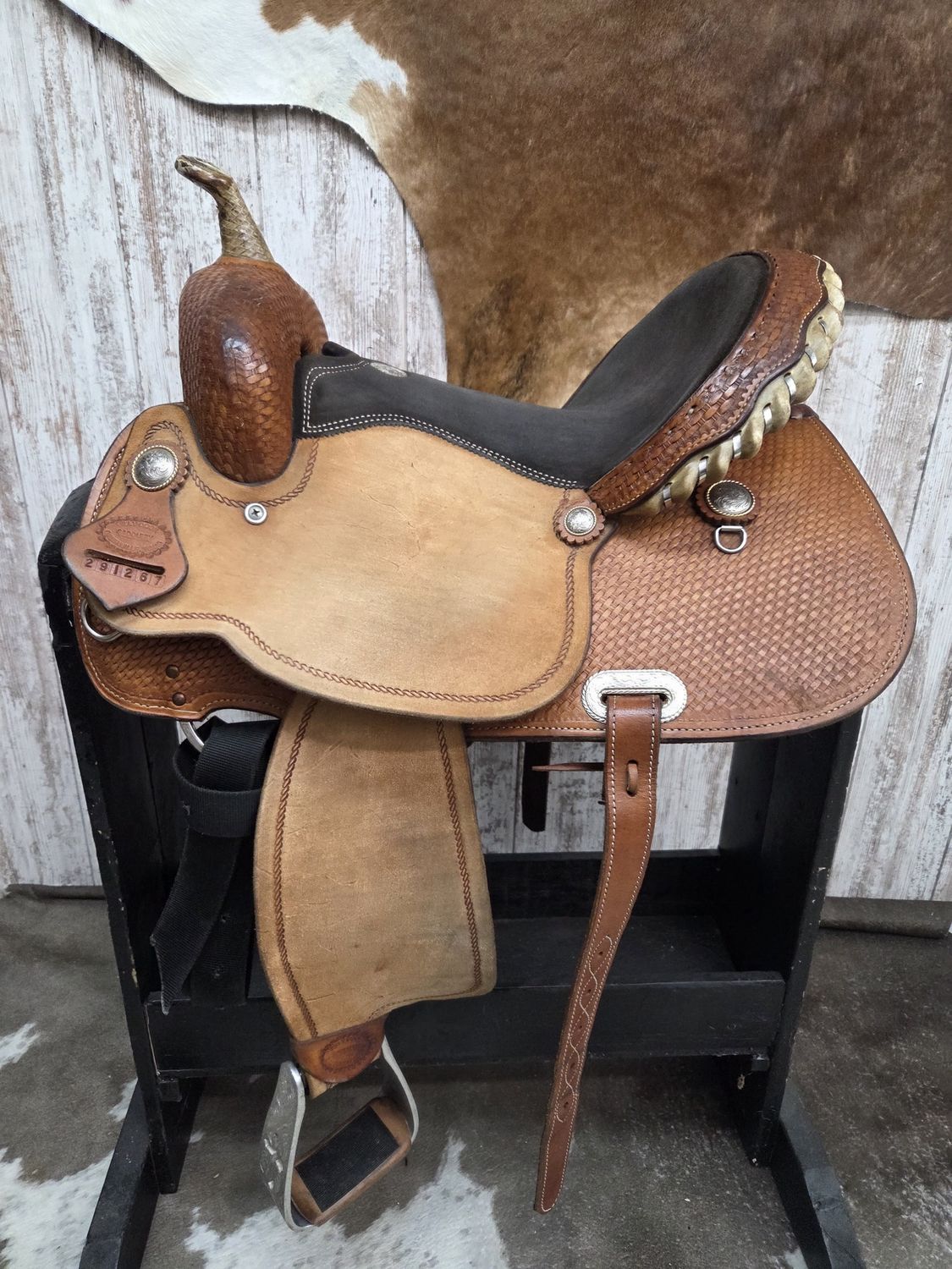 JBW Used 15&quot; Billy Cook Barrel Saddle