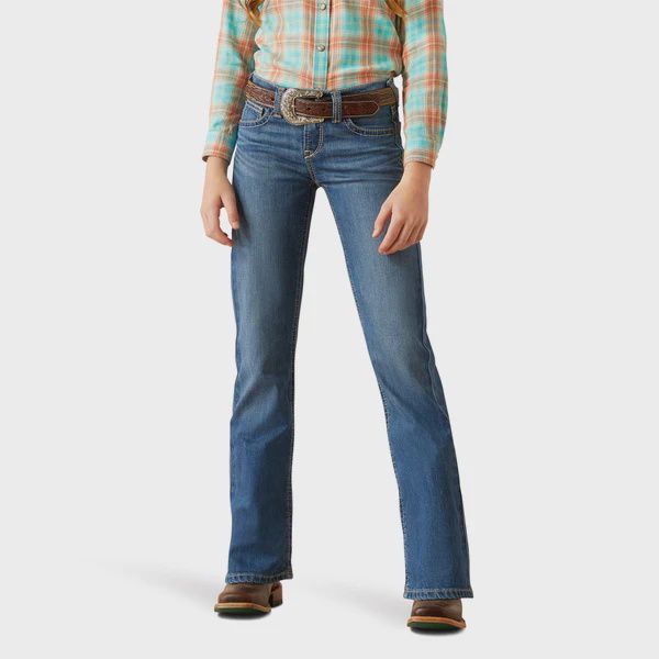 Ariat Girl&#39;s Lilla Boot Cut Jeans - Ashland