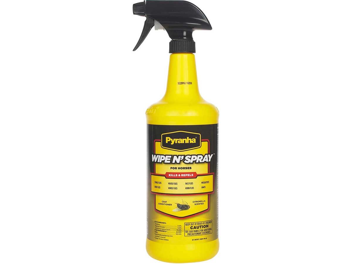 Pyranha Wipe N&#39; Spray Fly Spray, Size: 32 Oz.